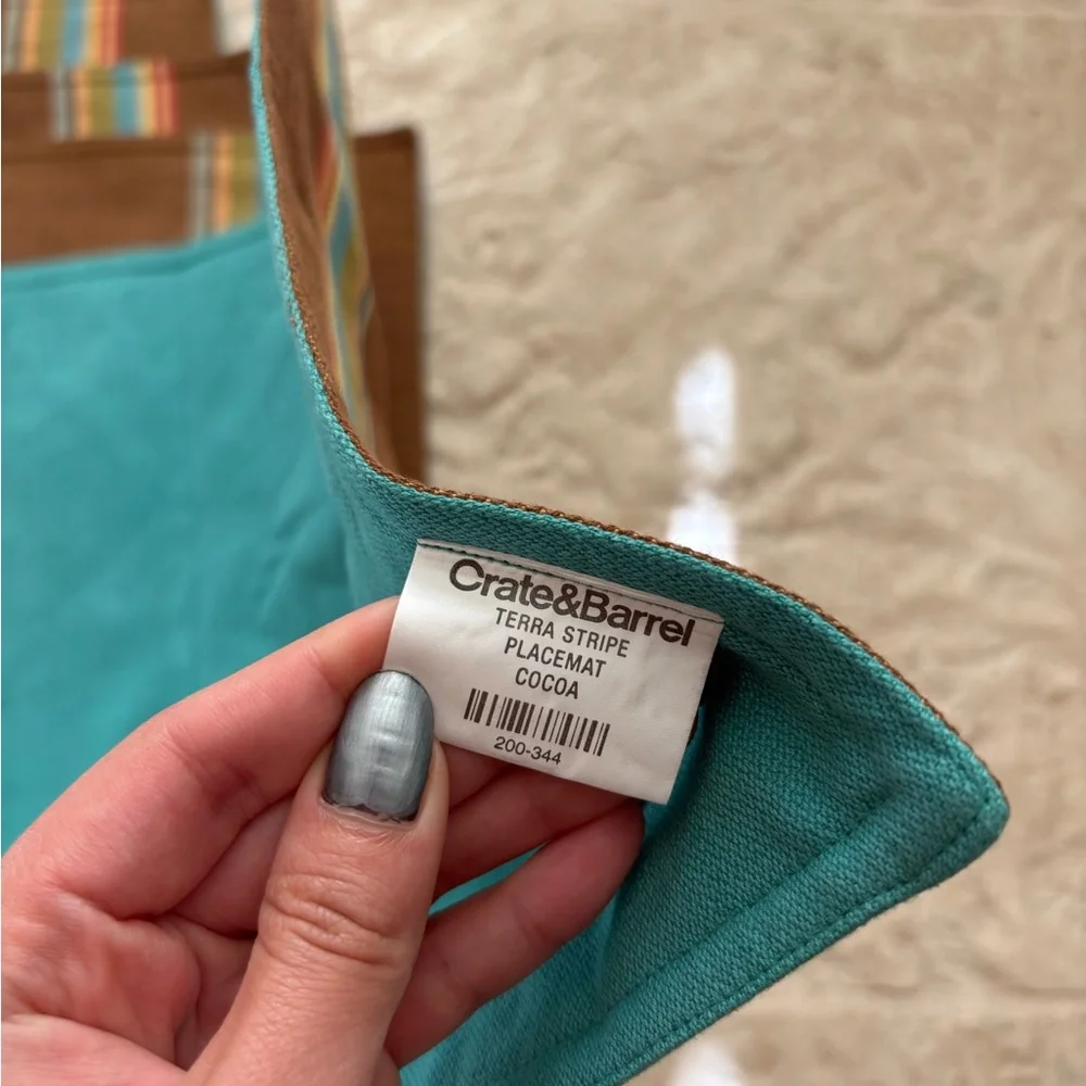 Crate & Barrel Placemats